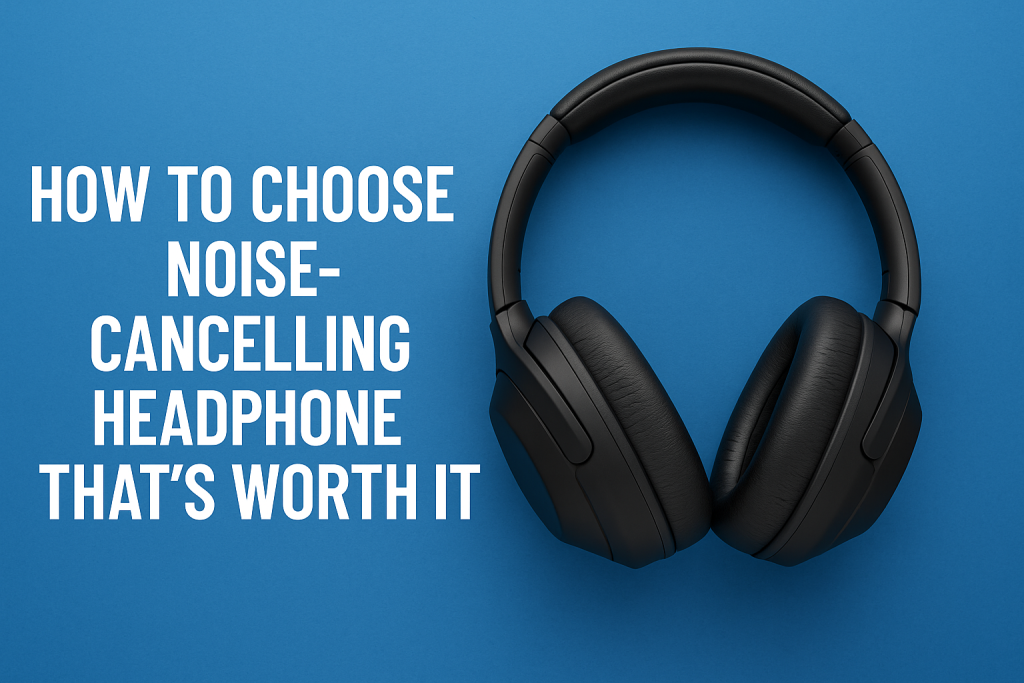How to Choose a Noise-Cancelling Headphone That’s Worth It