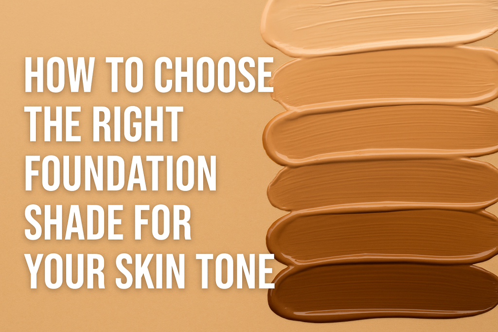 How to Choose the Right Foundation Shade for Your Skin Tone: The Complete 2026 Guide 1 How to Choose the Right Foundation Shade for Your Skin Tone