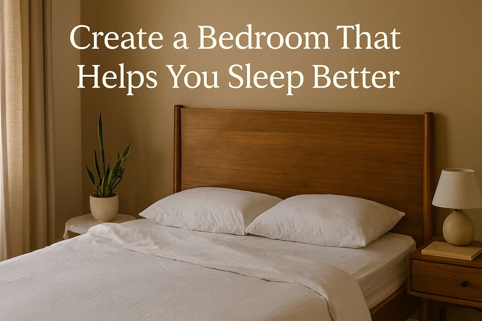 How to Create a Bedroom Setup That Improves Sleep Quality