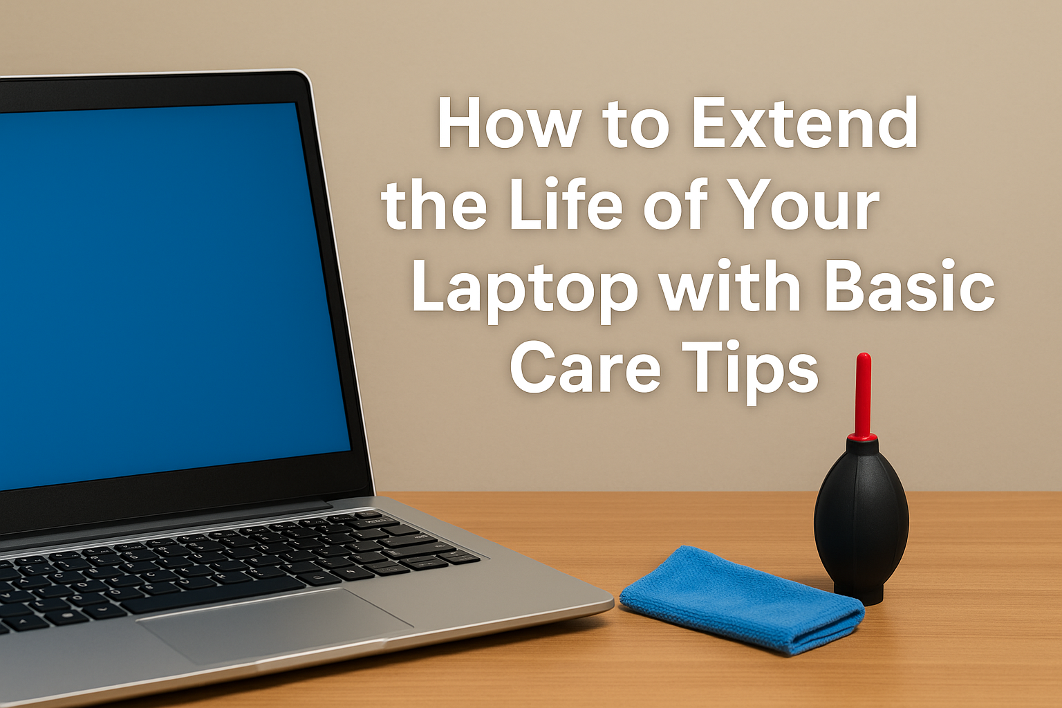How to Extend the Life of Your Laptop with Basic Care Tips