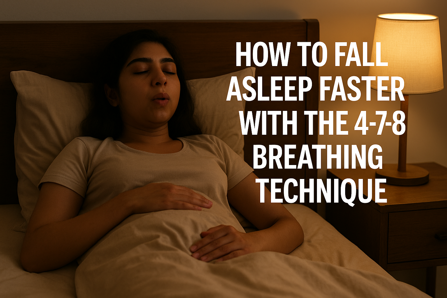 How to Fall Asleep Faster Using the 4-7-8 Breathing Method