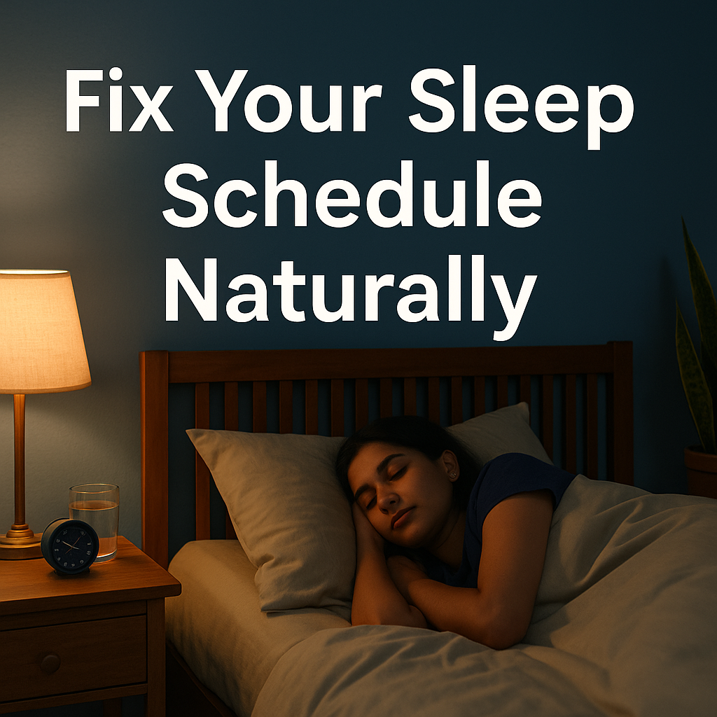 How to Fix Your Sleep Schedule Naturally
