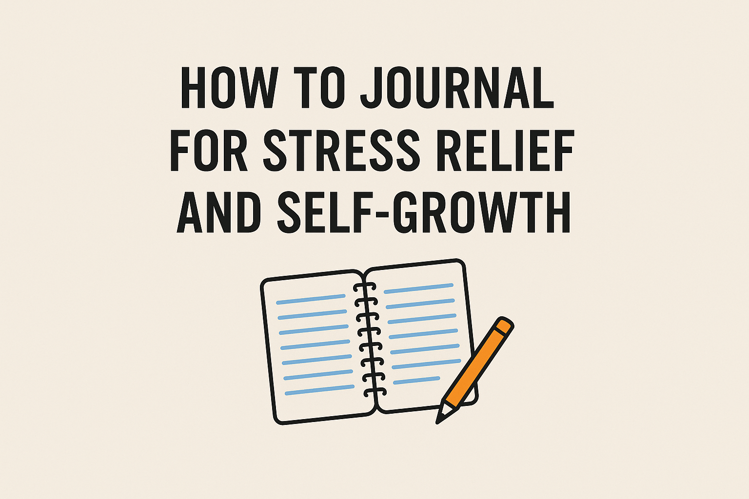 How to Journal for Stress Relief and Self-Growth | Easy Tips for Daily Life