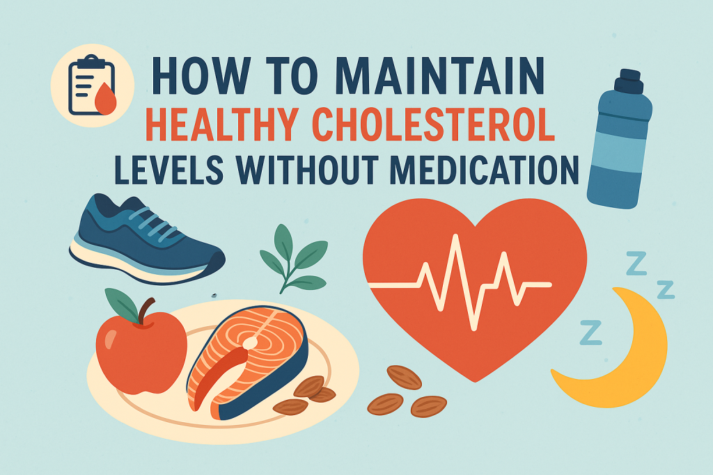 How to Maintain Healthy Cholesterol Levels Without Medication