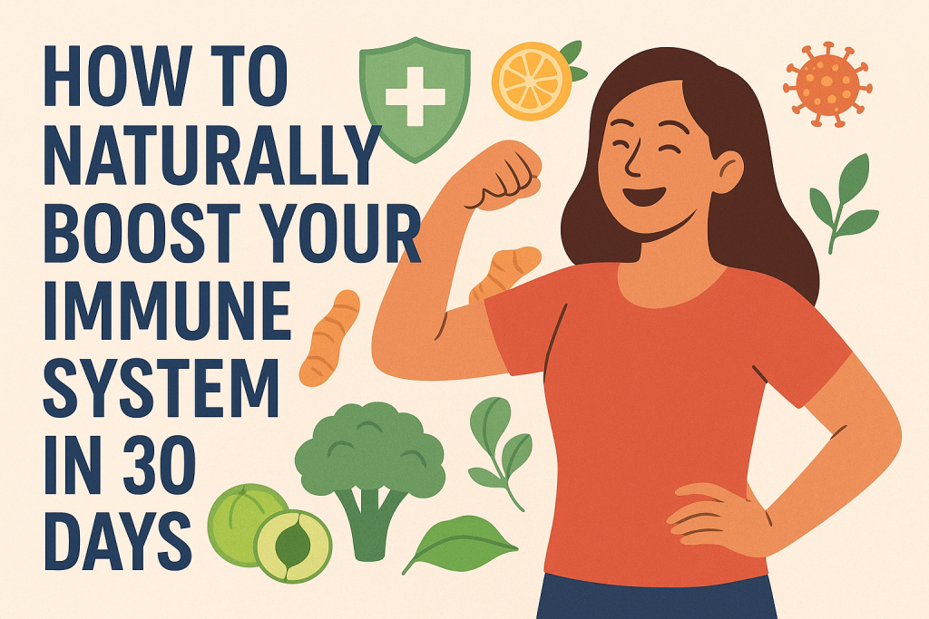How to Naturally Boost Your Immune System in 30 Days