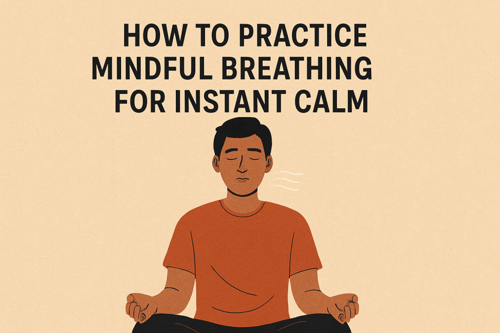 How to Practice Mindful Breathing for Instant Calm