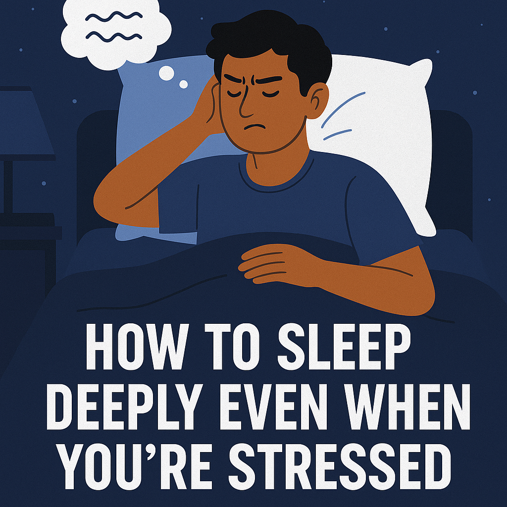 How to Sleep Deeply Even When You’re Stressed