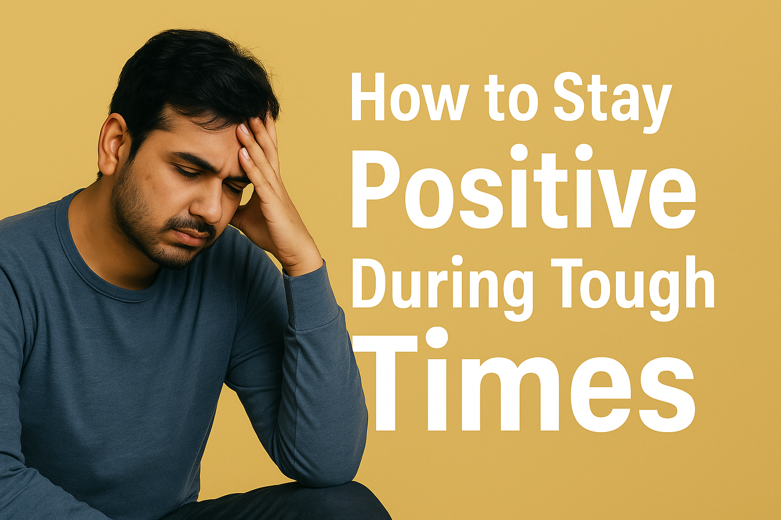 How to Stay Positive During Tough Times