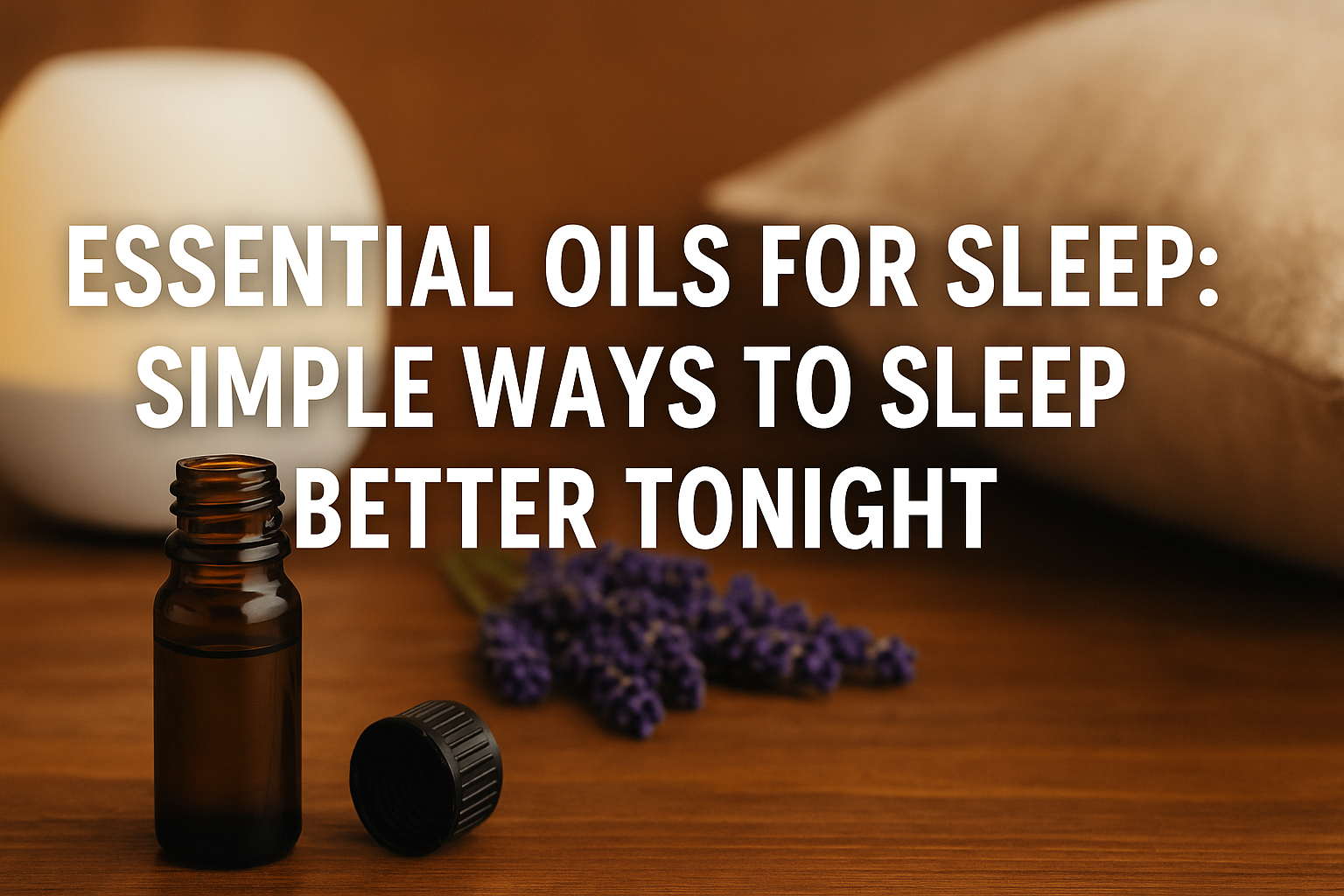 How to Use Essential Oils to Improve Sleep