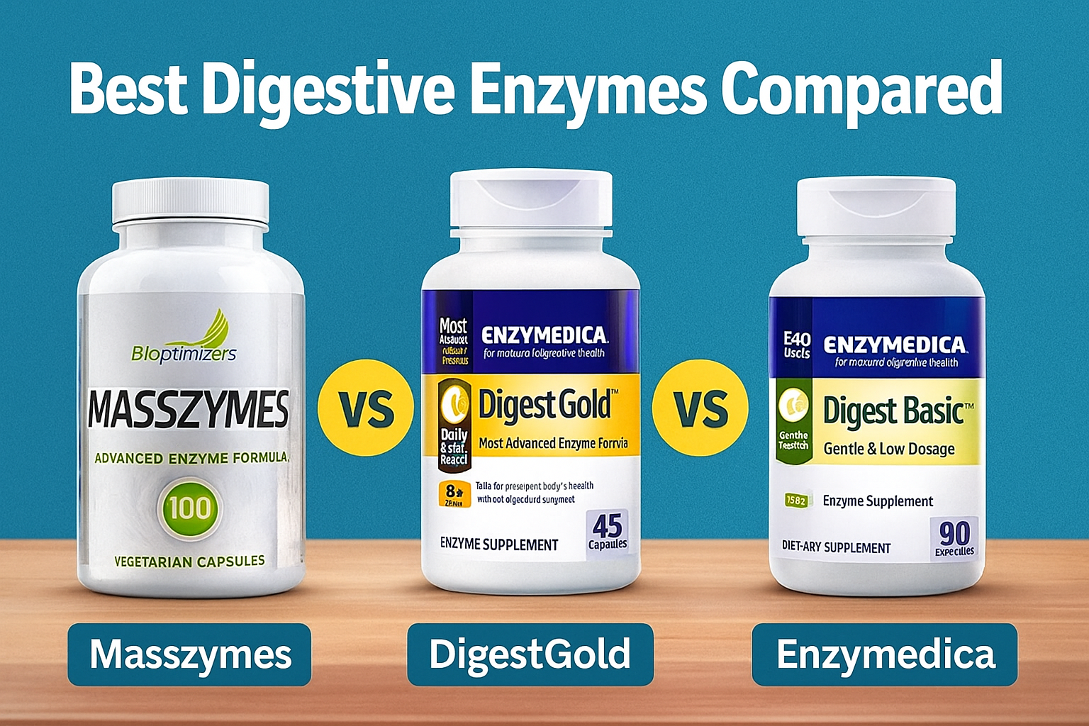 Best Digestive Enzymes Compared