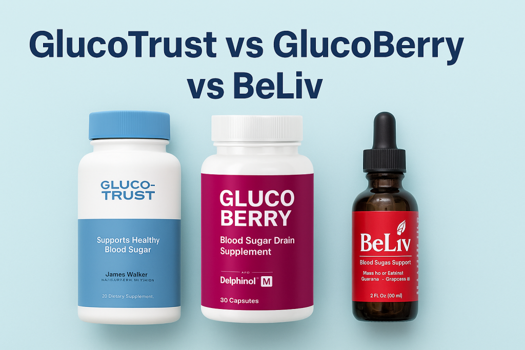 Top Blood Sugar Supplements Compared