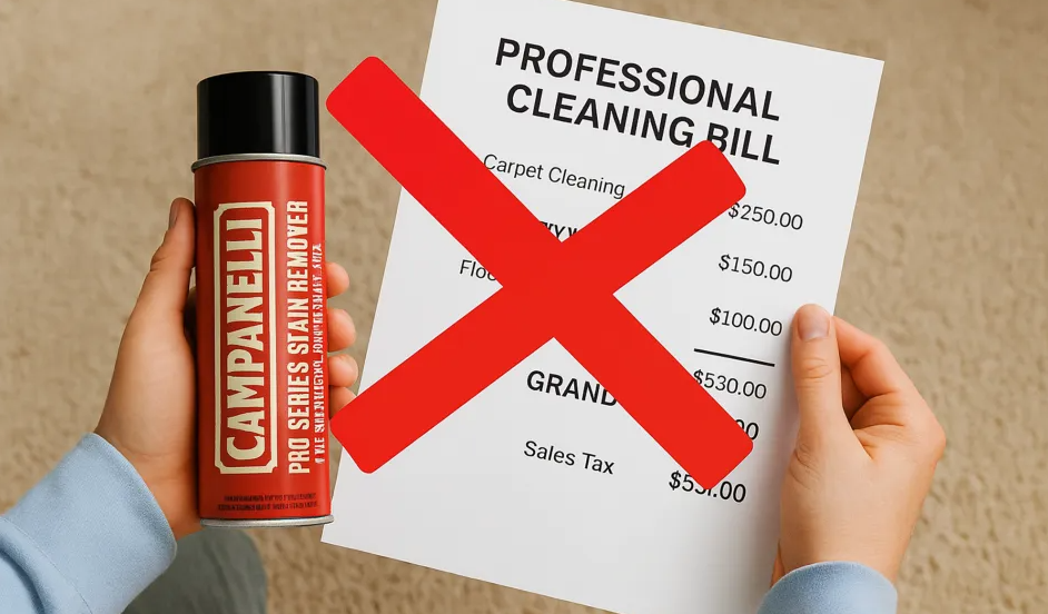 Campanelli Pro Series Stain Remover Advantages