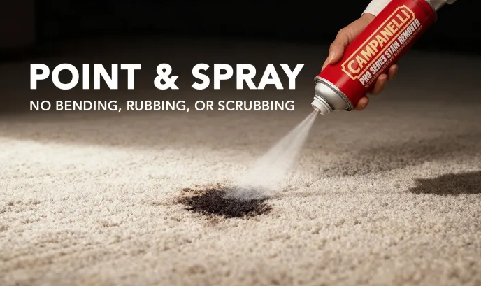 Campanelli Pro Series Stain Remover Features