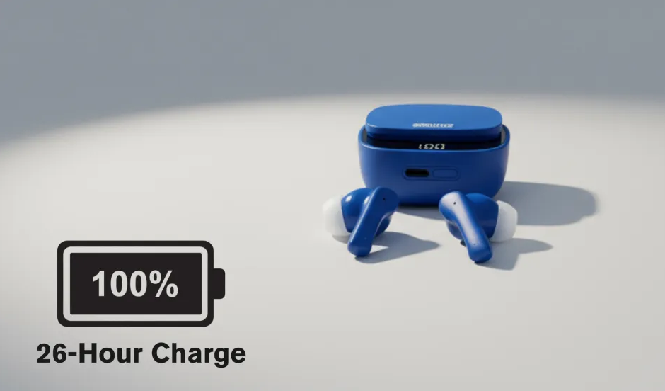 Groovz Earbuds battery life