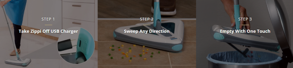 How Does Zippi Sweeper Pro Works