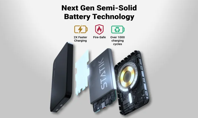 Statik State Power Bank Features