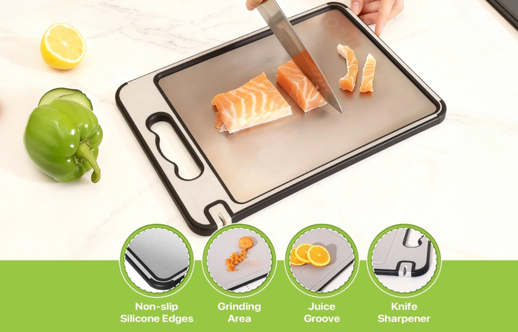 TIBO Titanium Cutting Board Review: Best Cutting Board 2026 8 TIBO Titanium Cutting Board Features