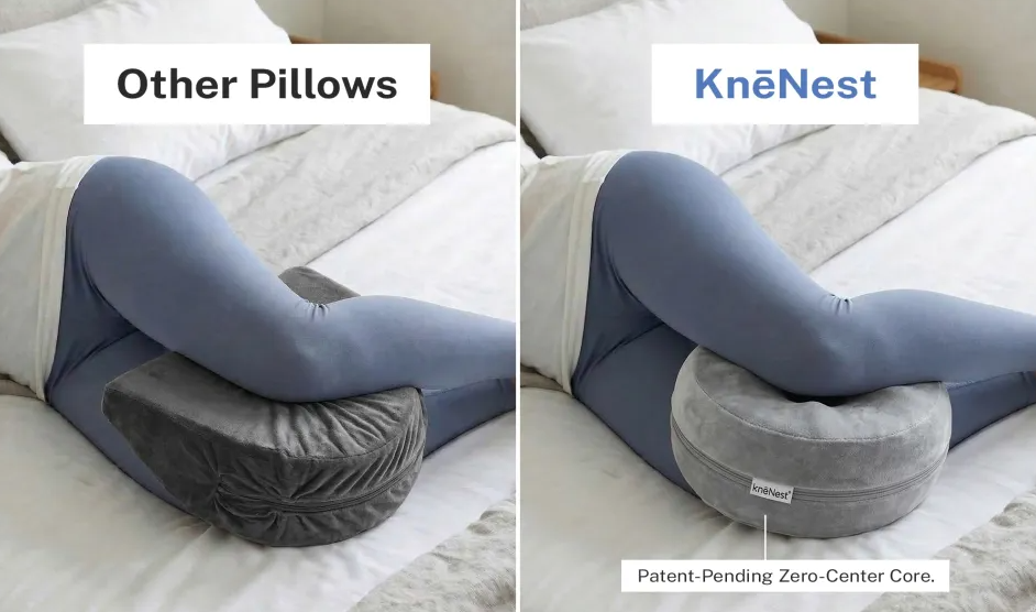 KneNest Knee Pillow Features