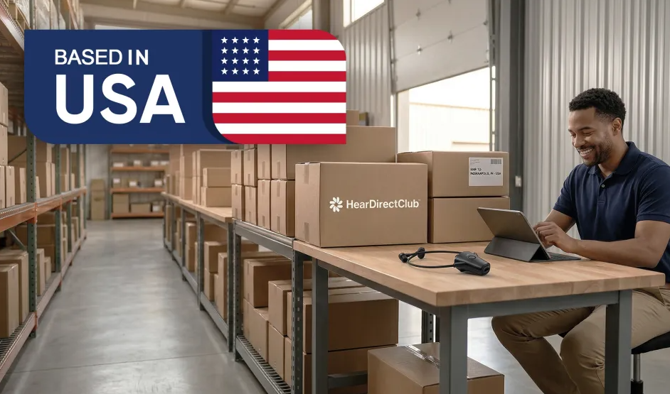 Hear Direct Wireless TV Headset Made In USA