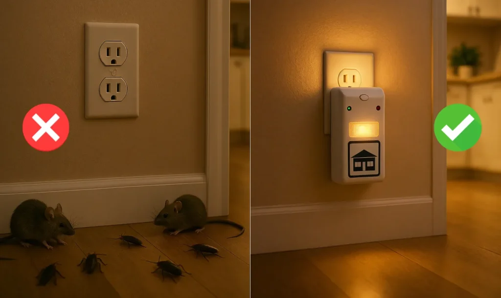 Riddex Plus Review 2026: Honest Verdict on This Electromagnetic Pest Repeller 8 Riddex Plus Before After