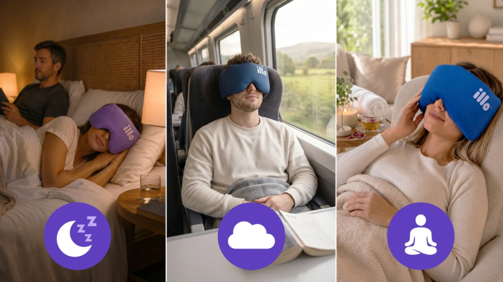 illo Wearable Pillow Sleep Mask Review 2026: Does It Really Work? (My Honest Take After 30 Days) 1 iLLO Wearable Sleep Mask Review