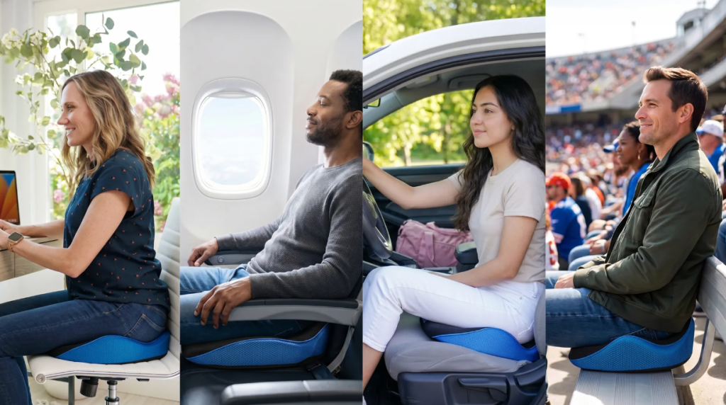 Serenesitz Orthopedic Seat Cushion Review: Does This W-Shaped Memory Foam Cushion Really Work? 15 Serenesitz Uses