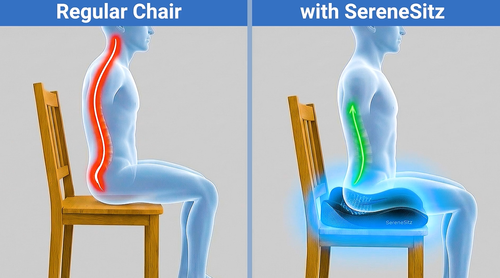 Serenesitz Orthopedic Seat Cushion Review: Does This W-Shaped Memory Foam Cushion Really Work? 11 Serenesitz vs Others