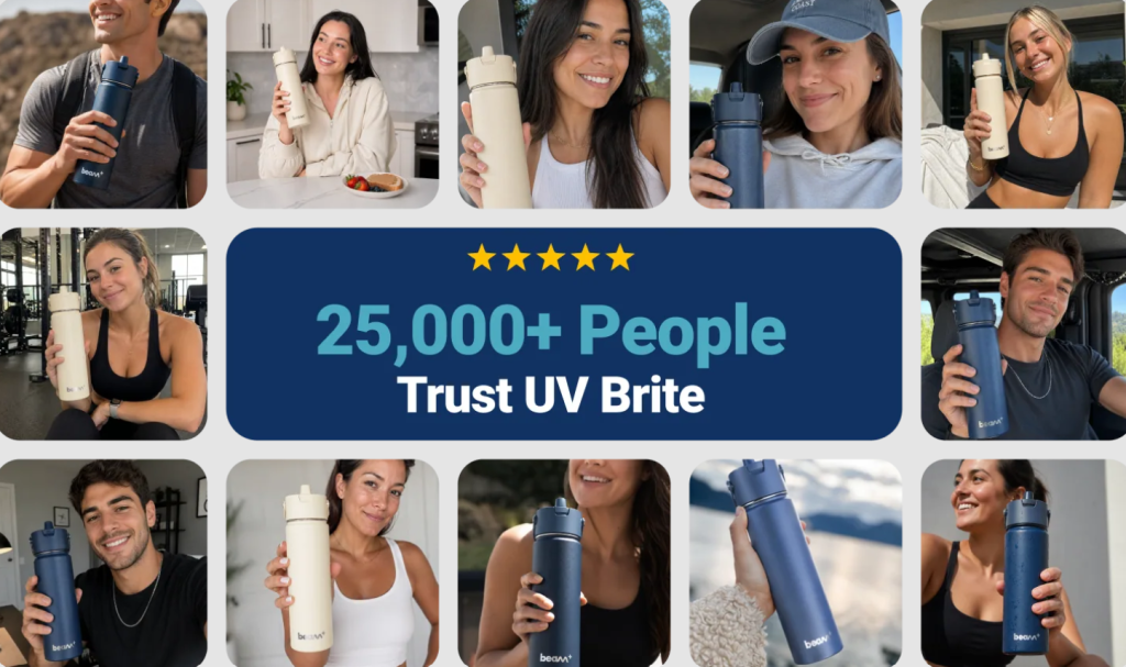 UVBrite Beam Water Bottle Reviews 2026: Honest Test Results, Pros, Cons & Alternatives 9 UVBrite Beam Water Bottle Customer Review